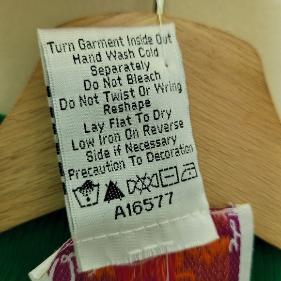 Quacker Factory Christmas Sweater 2X Green Sequin Beaded Holiday Tree NWT - Picture 6 of 7